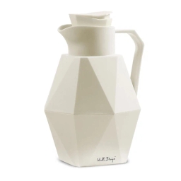 Termos z wkładem szklanym Vialli Design GEO 1L (biały) 27473 - miniatura 1