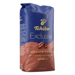 Kawa ziarnista Tchibo Exclusive Medium Roast 4kg + szklanki termiczne do latte FilterLogic CFL-670 w zestawie - miniatura 4