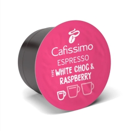 Kawa kapsułki Tchibo Cafissimo Espresso Biała Czekolada - Malina 8x10 kaps. - miniatura 5