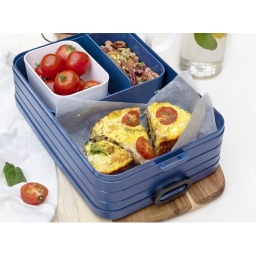 Lunchbox uniwersalny śniadaniówka Mepal Take a Break Bento LARGE Nordic White 107635630600 (biały) - miniatura 5
