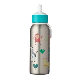 Zestaw śniadaniowy dziecięcy Mepal Campus Animal Friends (lunchbox + bidon +butelka termiczna) - miniatura 6