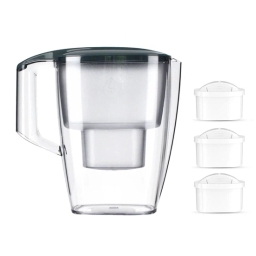 Dzbanek filtrujący Dafi START Unimax 4,0L (stalowy) +3 filtry Dafi Unimax - miniatura 1