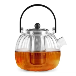 Zaparzacz do herbaty Vialli Design VOLARE 1000ml 1753 (srebrny) - miniatura 1