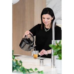 Czajnik z gwizdkiem Vialli Design DIAMANTE 1,5L (grafit polerowany) 28180 - miniatura 3