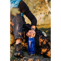 Termos turystyczny Vialli Design FUORI 1000ml (granatowy) 27657 - miniatura 5