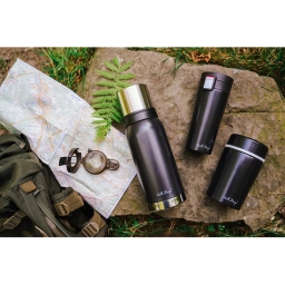 Kubek termiczny do kawy i herbaty Vialli Design FUORI 400ml (grafitowy) 27671 - miniatura 12