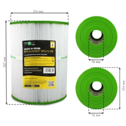 Filtr wkład wody do basenu FilterLogic SFL65-8-10OBE (kompatybilny z PWK65) - miniatura 2