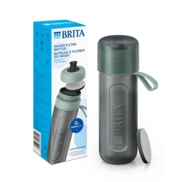 Butelka filtrująca Brita Fill&Go ACTIVE Pastelowa +2 dyski (zielona) - miniatura 4
