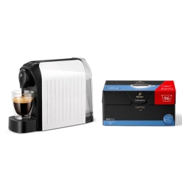 Ekspres ciśnieniowy Tchibo Cafissimo EASY White+ kapsułki Fine Aroma 96 - miniatura 1