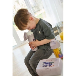 Zestaw śniadaniowy Koziol TRUCKS (lunchbox Candy L + butelka bidon na wodę 500ml) - miniatura 3