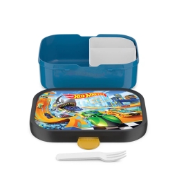 Zestaw śniadaniowy dziecięcy Mepal Campus Hot Wheels 107410165415 (lunchbox + bidon) - miniatura 4