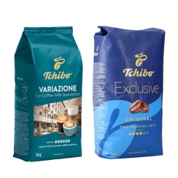 Kawa ziarnista Tchibo Variazione + Exclusive (zestaw degustacyjny) 2kg - miniatura 1