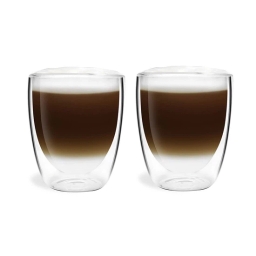Szklanki termiczne do kawy latte i herbaty Vialli Design AMO 320ml 24144 (2szt.) - miniatura 1
