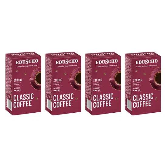 Kawa mielona Eduscho Classic Strong 4 x 500 g - miniatura 1