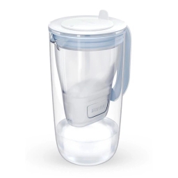 Dzbanek filtrujący Brita Glass +6 filtr Maxtra PRO Pure Performance (niebieski) - miniatura 2