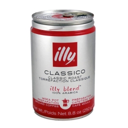 Kawa mielona w puszce Illy Moka 250g (12szt.) - miniatura 3