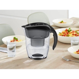 Dzbanek filtrujący Brita Elemaris XL +2 filtry Maxtra Plus Pure Performance + 1 filtr Maxtra Hard Water(czarny) Galaxy - miniatura 5