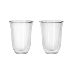 Zestaw szklanek termicznych do latte DeLonghi 5513214611 (2szt.) - miniatura 1