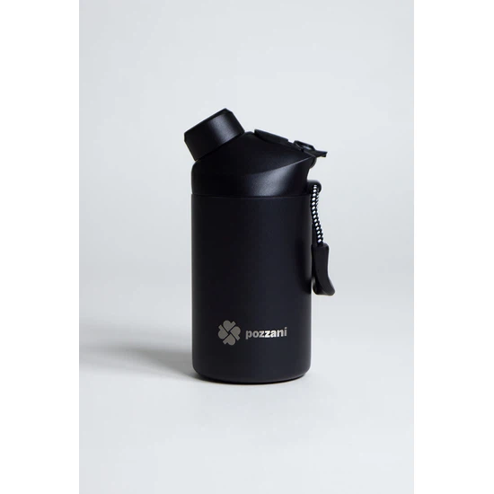 Butelka termiczna na napoje Pozzani Kenai 350 ml (czarna) - miniatura 2