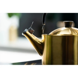 Czajnik z gwizdkiem Vialli Design DIAMANTE 1,5L (złoty, matowy) 29194 - miniatura 3