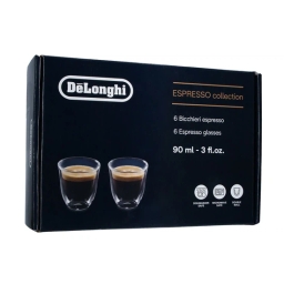 Zestaw szklanek termicznych do espresso DeLonghi 5513284431 DLSC300 (6szt.) - wersja 90ml - miniatura 3