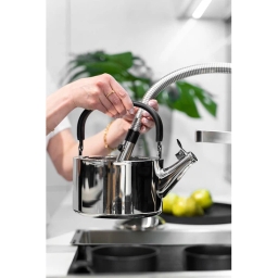 Czajnik z gwizdkiem Vialli Design DIAMANTE 1,5L (stal polerowana) 27848 - miniatura 2