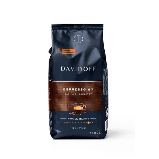Kawa ziarnista Davidoff Omni Roast + Espresso 57, zestaw 2 kg - miniatura 2