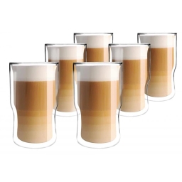 Szklanki termiczne do kawy i herbaty Vialli Design Bolla 350ml (6szt.) 27558 - miniatura 2