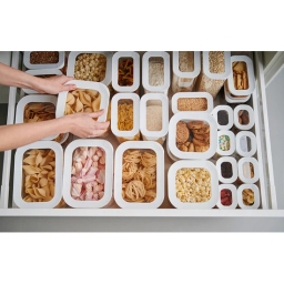 Pojemniki na żywność Mepal Modula 106994530600 (biały) - zestaw 9szt. - miniatura 3