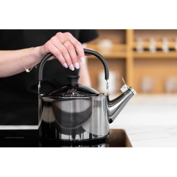 Czajnik z gwizdkiem Vialli Design DIAMANTE 1,5L (grafit polerowany) 28180 - miniatura 10