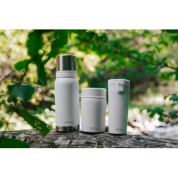 Kubek termiczny do kawy i herbaty Vialli Design FUORI 400ml (biały) 27664 - miniatura 11