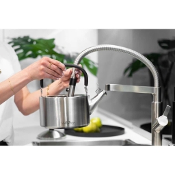 Czajnik z gwizdkiem Vialli Design DIAMANTE 1,5L (stal matowa) 27855 - miniatura 9