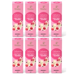 Kawa kapsułki Tchibo Cafissimo Espresso Biała Czekolada - Malina 8x10 kaps. - miniatura 1