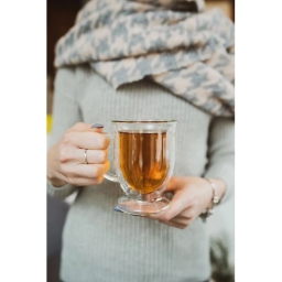 Szklanki termiczne do kawy latte i herbaty Vialli Design AMO 250ml (2szt.) 26421 - miniatura 3