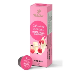Kawa kapsułki Tchibo Cafissimo Espresso Biała Czekolada - Malina 10 kaps. - miniatura 2