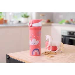 Zestaw śniadaniowy dla dzieci duży Koziol DREAMS (lunchbox + lunchbox mini + snackpot + butelka bidon na wodę 500ml) - miniatura 2