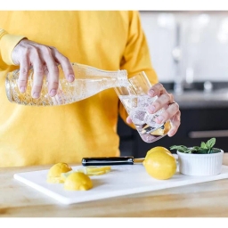 Szklana karafka butelka do saturatora Penguin SodaStream (zestaw 2szt.) - miniatura 3