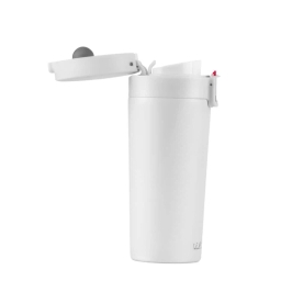 Kubek termiczny do kawy i herbaty Vialli Design FUORI 400ml (biały) 27664 - miniatura 3