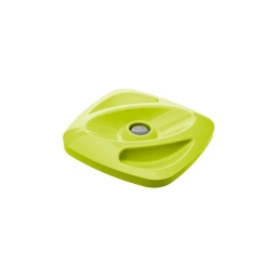 Pojemnik prożniowy do przechowywania żywności SeeYoo 1,3L (seledynowy) z pompką manualną - miniatura 3