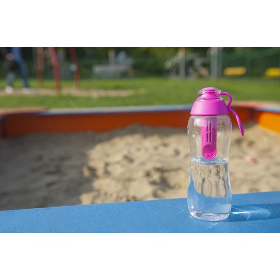 Butelka filtrująca DAFI 0,3L +1 filtr w zestawie (różowa) - miniatura 2