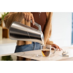 Termos z wkładem szklanym Vialli Design SOHO 1L (srebrno-czarny) 29231 - miniatura 6