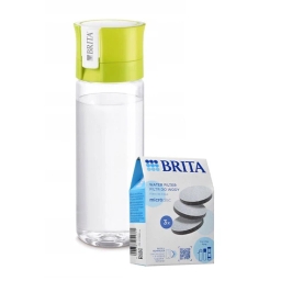 Butelka filtrująca Brita Fill&Go (limonka) + 4szt. filtrów Microdisk - miniatura 1