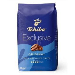 Kawa ziarnista Tchibo Exclusive 3x500g + puszka na kawę - miniatura 2