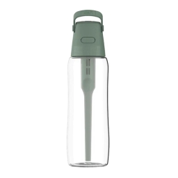 Butelka szklana Dafi SOLID 0,6 l z wkładem filtrującym (szałwiowy) - miniatura 1