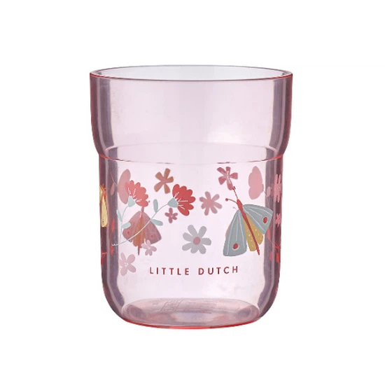 Szklanka dziecięca Mepal MIO Flowers & Butterflies 108022065243 250ml (z tworzywa, nietłukąca) - miniatura 1