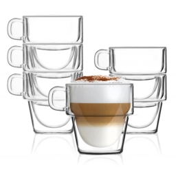 Szklanki termiczne do kawy i herbaty Vialli Design SENSO 350ml (6szt.) 27459 - miniatura 2