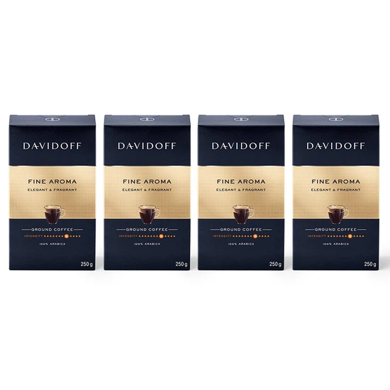 Kawa mielona Davidoff Fine Aroma 4 x 250 g - miniatura 1