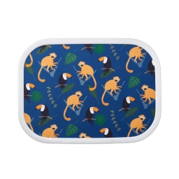 Zestaw śniadaniowy dziecięcy Mepal Campus Jungle 107410165393 (lunchbox + bidon) - miniatura 3