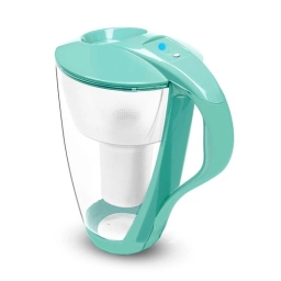 Dzbanek filtrujący szklany Dafi Crystal LED +1 filtr Classic (miętowy) +12x FilterLogic FL-601 - miniatura 3