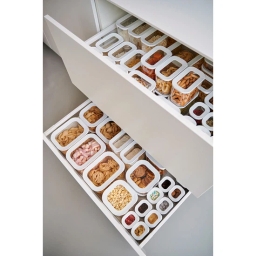 Pojemniki na żywność Mepal Modula 106994530600 (biały) - zestaw 9szt. - miniatura 5